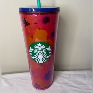 Starbucks Flower cold cup